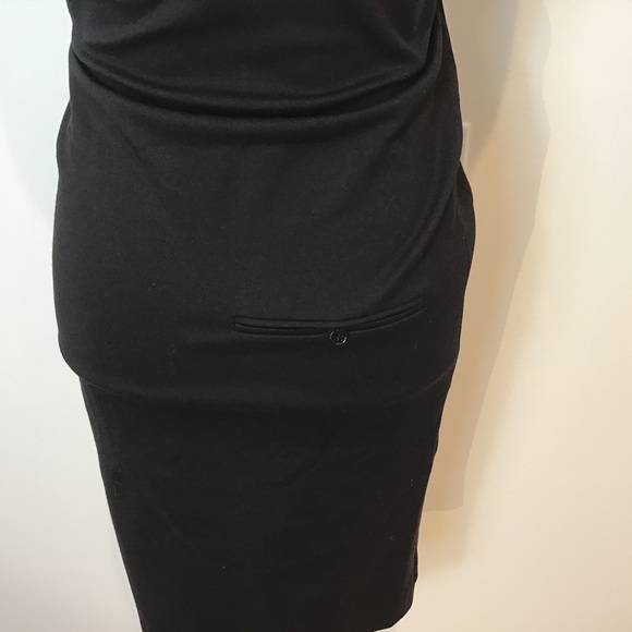 BALENCIAGA PARIS COLOR-BLOCK STUDDED DRESS SZ 6 - Picture 7 of 12